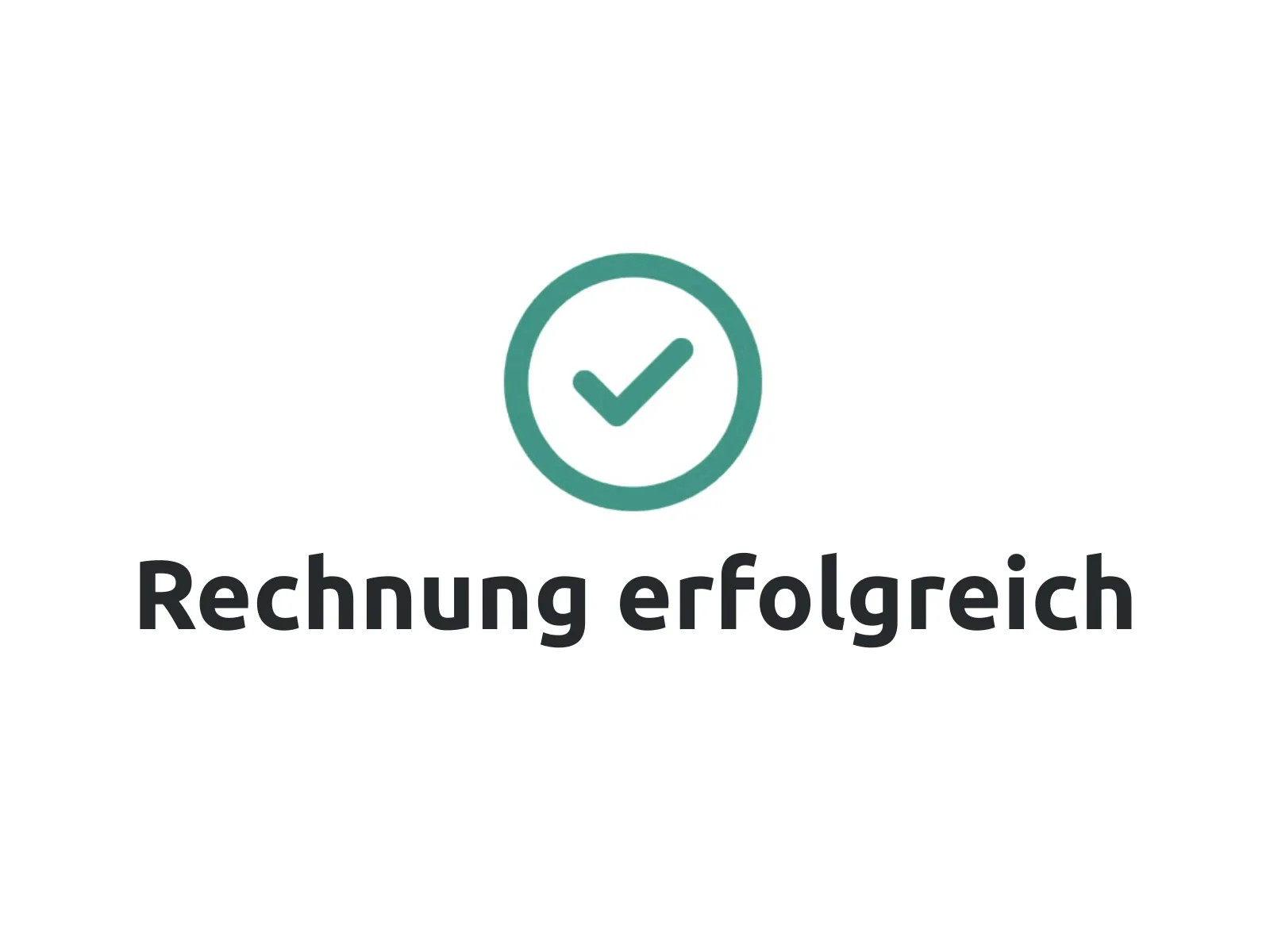 Zahlung wird automatisch der passenden Rechnung zugeordnet