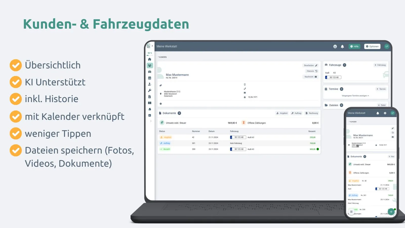 easyWerkstatt Kunden- und Fahrzeugverwaltung Video