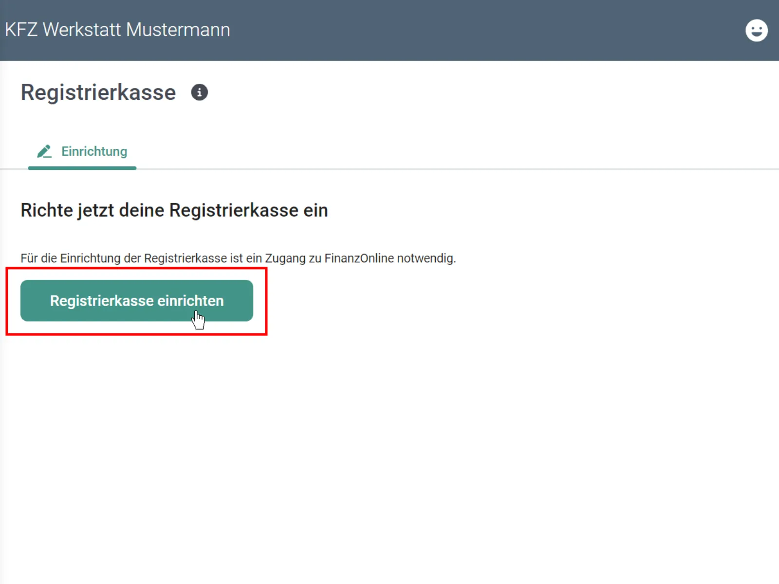 Registrierkasse Österreich einrichten